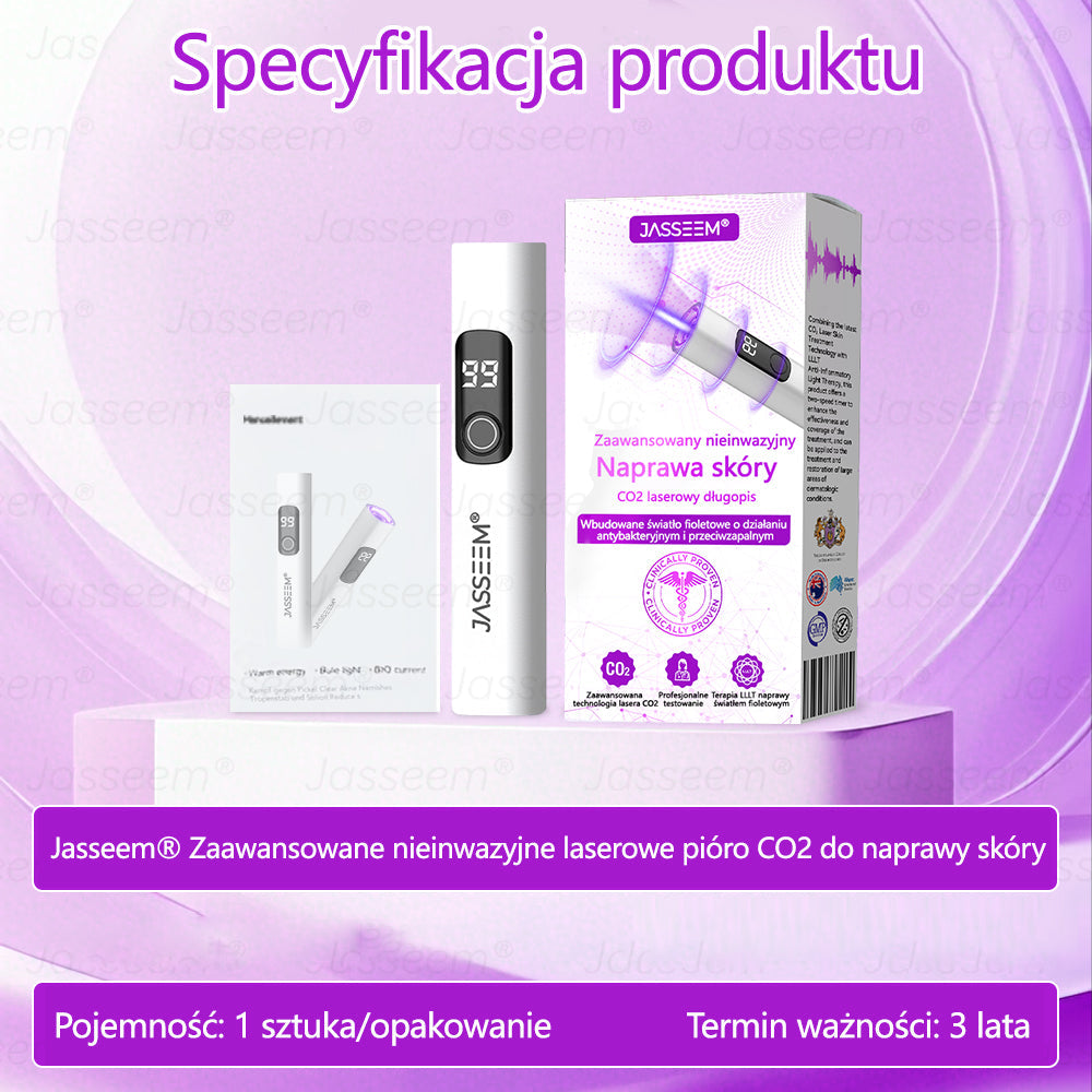𝐉𝐚𝐬𝐬𝐞𝐞𝐦® Zaawansowany nieinwazyjny laser CO₂ do naprawy skóry 🎉 (Delikatnie usuwa brodawki, znamiona, plamy starcze i narośla skórne – bez bólu, bez zamieszania!)