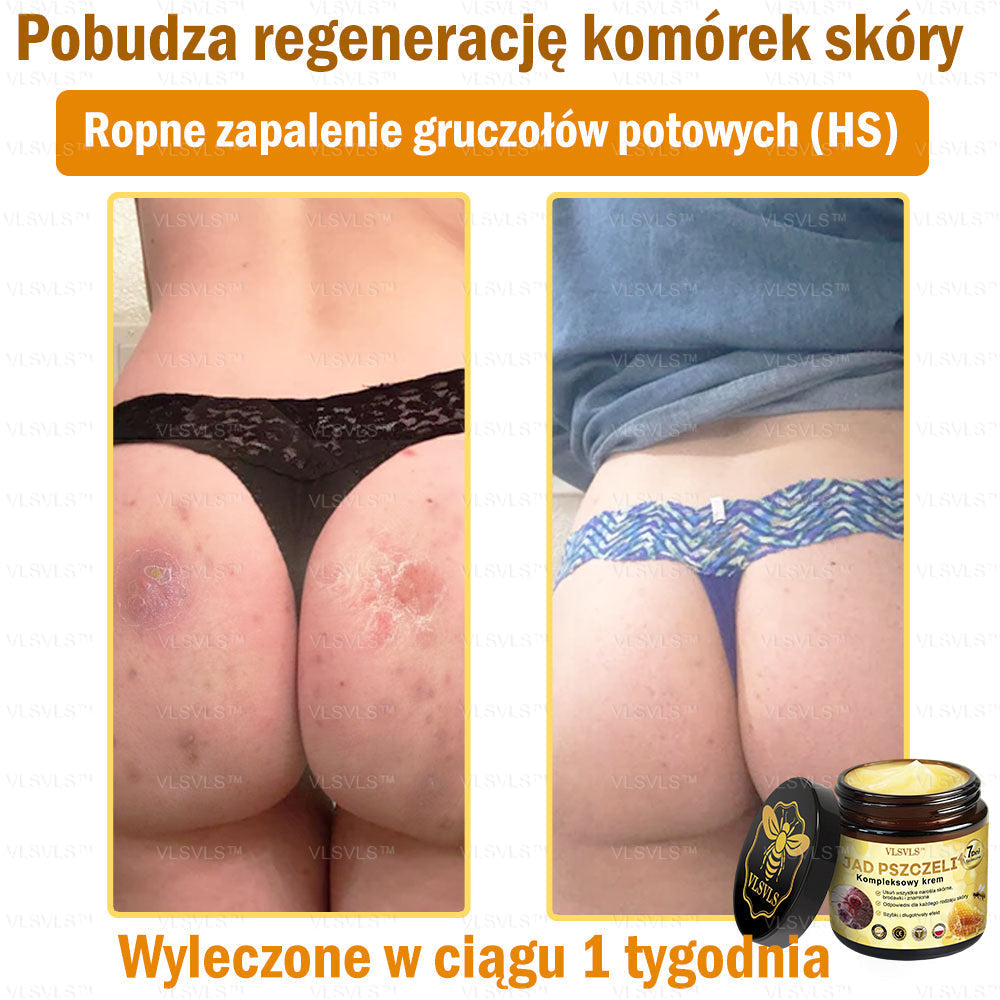 VLSVLS™ Krem Komprehensywny z Jadami Pszczół 🇺🇸 Rekomendowany przez Dermatologów
