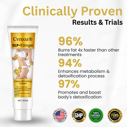 Cvreoz® GLP-1 Imbirowy krem odchudzający Detox