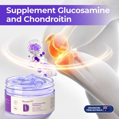 👨‍⚕️Zatwierdzone przez American Orthopaedics (AAOS)👨‍⚕️Żel do masażu łagodzący ból stawów i kurkumę Raindew™ z olejkiem emu👨‍⚕️Zatwierdzone przez American Orthopaedics (AAOS)