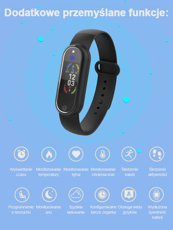 🔥JOSFIT™ Ultradźwiękowy detoks tłuszczowy i daleką podczerwień równoważąca poziom cukru we krwi opaska na nadgarstek - Energy Balance Specjalna oferta ograniczona czasowo