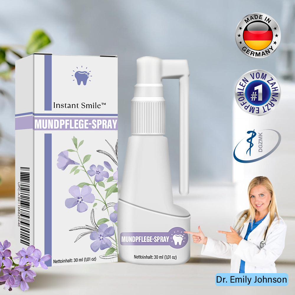 ✅Oficjalny sklep | Spray do pielęgnacji jamy ustnej Instant Smile™ Clove Oil 🧑🏼‍⚕️ Certyfikowany przez Niemieckie Stowarzyszenie Stomatologiczne 🍀