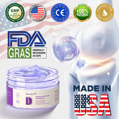 👨‍⚕️Zatwierdzone przez American Orthopaedics (AAOS)👨‍⚕️Żel do masażu łagodzący ból stawów i kurkumę Raindew™ z olejkiem emu👨‍⚕️Zatwierdzone przez American Orthopaedics (AAOS)