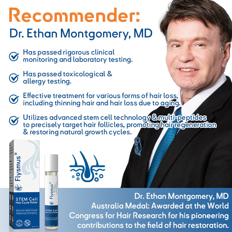 🦘𝐎𝐟𝐟𝐢𝐜𝐢𝐚𝐥 𝐒𝐭𝐨𝐫𝐞 | Flysmus® STEM Cell Hair Cycle Roller - See results in 7 days (🔥UP TO 70% OFF)