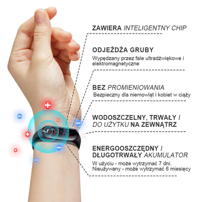 🔥JOSFIT™ Ultradźwiękowy detoks tłuszczowy i daleką podczerwień równoważąca poziom cukru we krwi opaska na nadgarstek - Energy Balance Specjalna oferta ograniczona czasowo