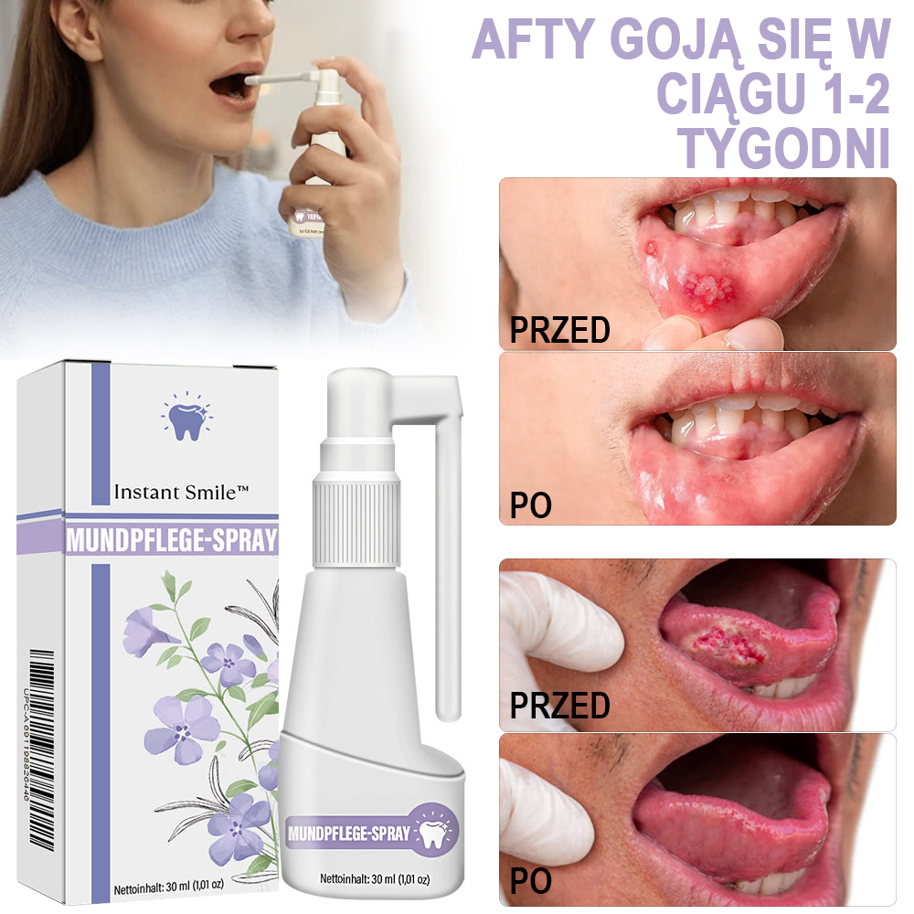 ✅Oficjalny sklep | Spray do pielęgnacji jamy ustnej Instant Smile™ Clove Oil 🧑🏼‍⚕️ Certyfikowany przez Niemieckie Stowarzyszenie Stomatologiczne 🍀