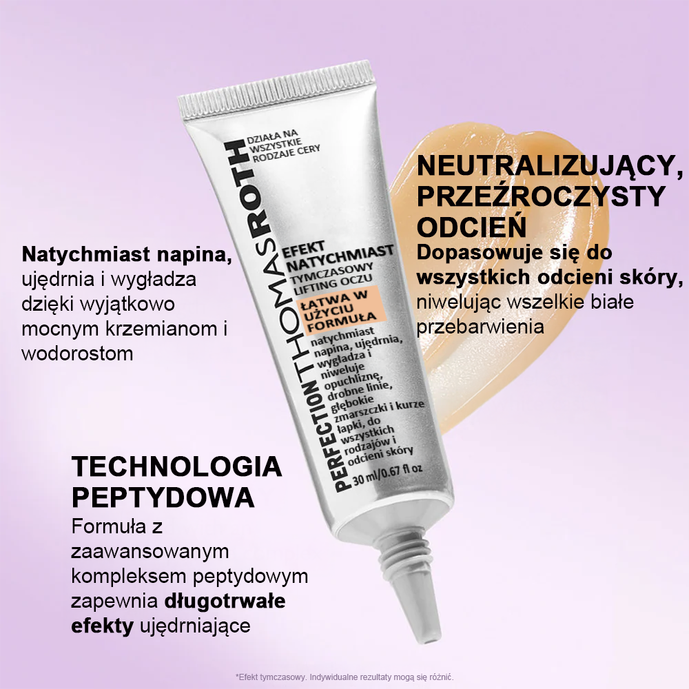 🌸Natychmiastowy Liftingujący Krem pod Oczy o Lekkiej Konsystencji – Maksymalne Ujędrnienie i Gładkie Wykończenie ✨