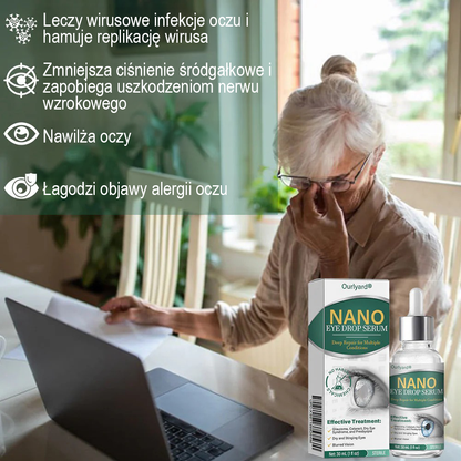 👩‍⚕️Serum kropli do oczu Ourlyard® Nano ✅Zatwierdzone przez FDA (nadaje się na starczowzroczność, zespół suchego oka, jaskrę i zaćmę) 👀