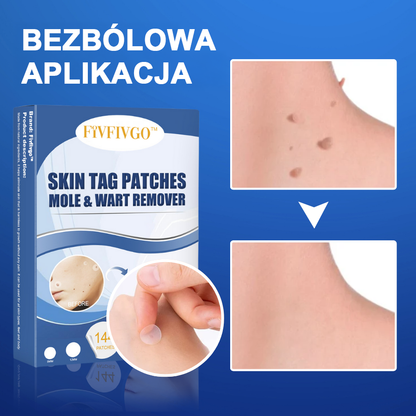 Fivfivgo™ Plasterek na znamiona i brodawki usuwający narośl skórną
