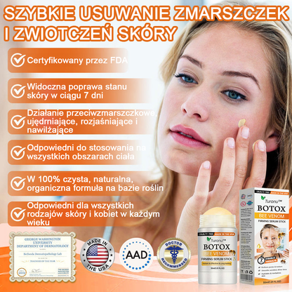 Wyprodukowano i wysłano ze Stanów Zjednoczonych✨Turonu™ Botox Bee Venom Firming Serum Stick(🔥OSTATNI DZIEŃ 70% ZNIŻKI)💄