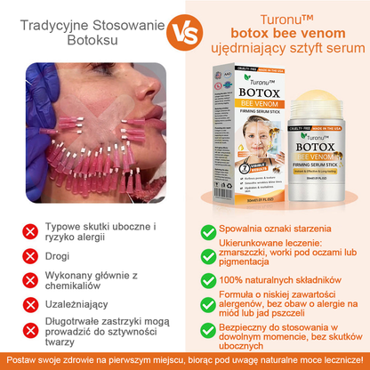 Wyprodukowano i wysłano ze Stanów Zjednoczonych✨Turonu™ Botox Bee Venom Firming Serum Stick(🔥OSTATNI DZIEŃ 70% ZNIŻKI)💄