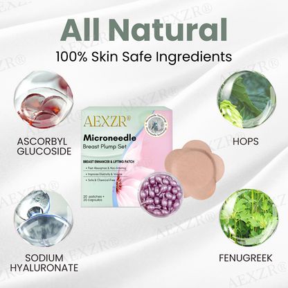 Zestaw do powiększania piersi mikronakłuwaczem AEXZR®