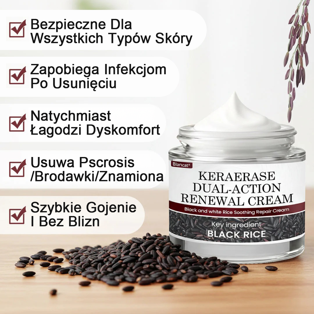 Krem regenerujący Biancat® KeraErase o podwójnym działaniu