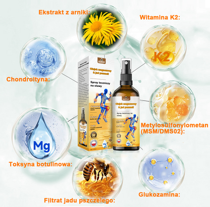 ✅Oficjalny sklep: Ouryard™ Olej magnezowy i miód w sprayu do naprawy stawów👨‍⚕️Zatwierdzony przez Polską Agencję Leków, Wyrobów Medycznych i Produktów Biologicznych (URPL)🔥🔥