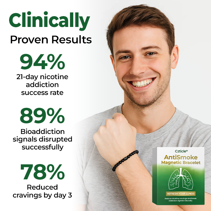 Bransoletka magnetyczna Czticle® AntiSmoke