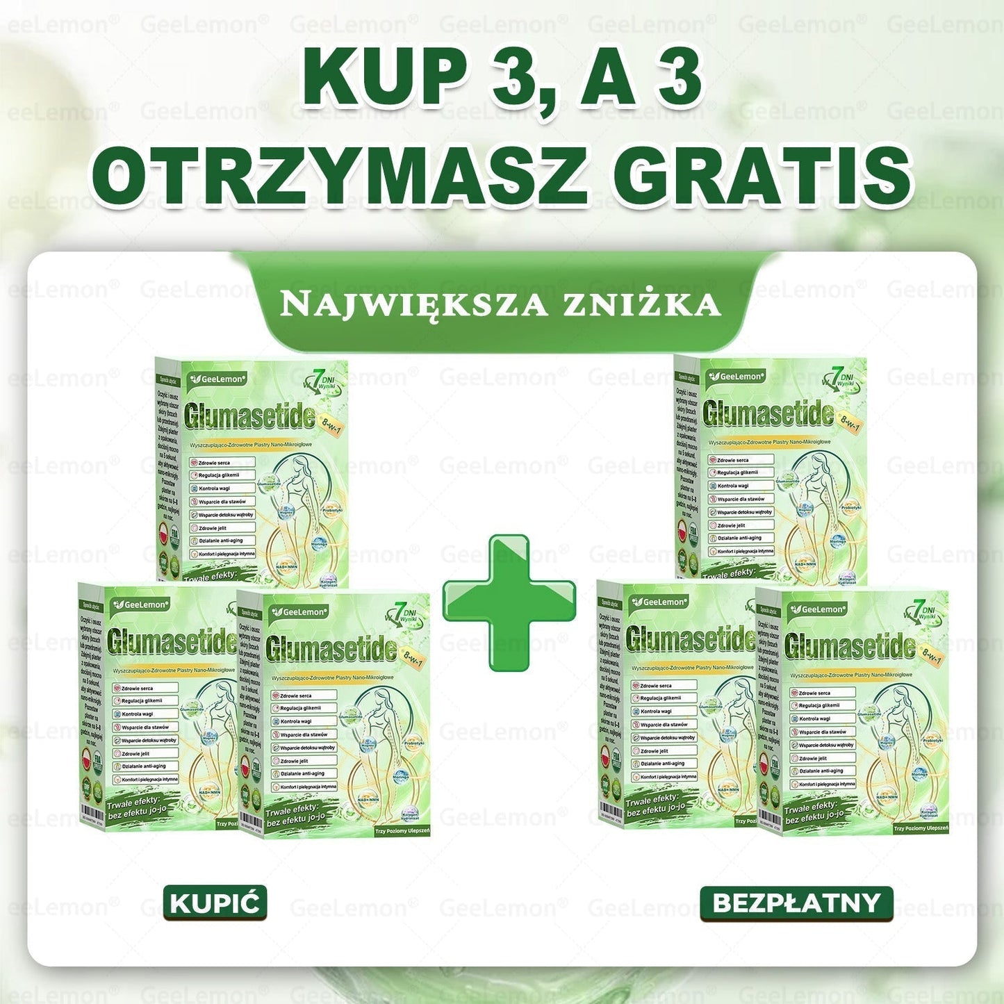 👩‍⚕️Oficjalny Sklep | 🎁 Pureluxo® 𝐆𝐥𝐮𝐦ase𝐭𝐢𝐝𝐞 𝟖 𝐰 𝟏 Smukły i Zdrowy Nano Plaster z Mikronakłuciami 🇵🇱(Tylko raz dziennie, widoczne zmiany już w 7 dni)✅ Na otyłość, 🅛🅞🅞🅢🅔 🅢🅚🅘🅝 wiotką skórę, cukrzycę, bezdech senny, problemy ze stawami i wiele więcej🎅🎄🎄🎄