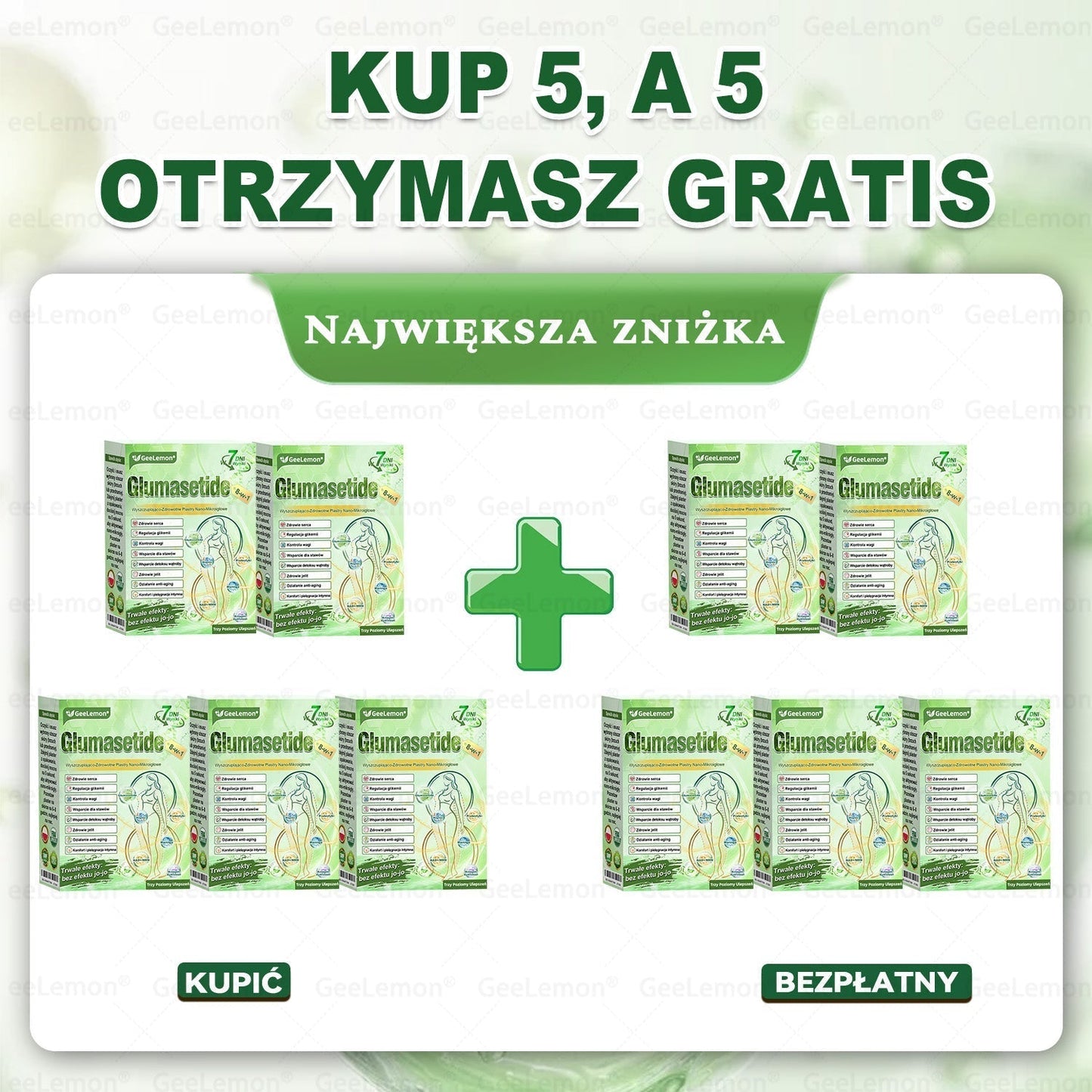 👩‍⚕️Oficjalny Sklep | 🎁 Pureluxo® 𝐆𝐥𝐮𝐦ase𝐭𝐢𝐝𝐞 𝟖 𝐰 𝟏 Smukły i Zdrowy Nano Plaster z Mikronakłuciami 🇵🇱(Tylko raz dziennie, widoczne zmiany już w 7 dni)✅ Na otyłość, 🅛🅞🅞🅢🅔 🅢🅚🅘🅝 wiotką skórę, cukrzycę, bezdech senny, problemy ze stawami i wiele więcej🎅🎄🎄🎄