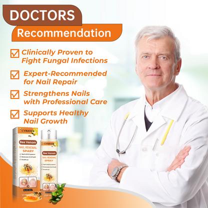 Cvreoz®Bee Venom Nail Renewal Spray👨‍⚕️ 𝘾𝙚𝙧𝙩𝙞𝙛𝙞𝙚𝙙 𝙗𝙮 𝙩𝙝𝙚 𝘼𝙢𝙚𝙧𝙞𝙘𝙖𝙣 𝘼𝙘𝙖𝙙𝙚𝙢𝙮 𝙤𝙛 𝘿𝙚𝙧𝙢𝙖𝙩𝙤𝙡𝙤𝙜𝙮(𝘼𝘼𝘿)